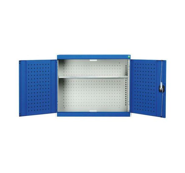 Armoire murale Cubio fond perforé avec tablette - Bott