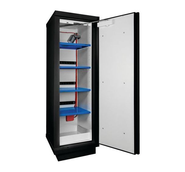 Armoire noire stockage de batteries au lithium - Tout équipée- Trionyx