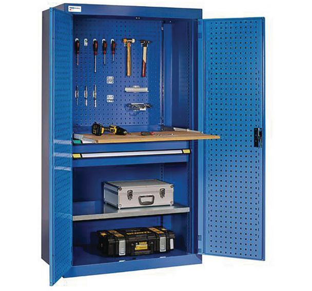 Armoire portes battantes perforées Thurmetall TM-Classic - 1300 kg
