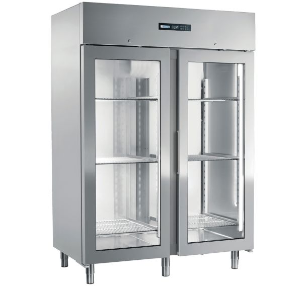 Armoire positive GN2/1,cuve inox,2P,1400L,sans groupe-ENERGY1400TN/PV/R-Afinox