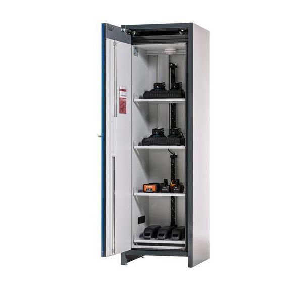 Armoire pour batteries lithium-ion ION-CORE-90-4 étagères