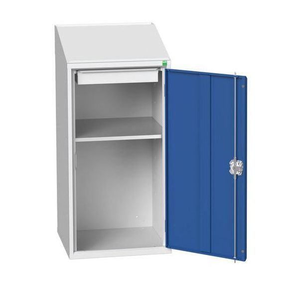 Armoire pupitre Verso portes battantes 525x550x1130 - Bott