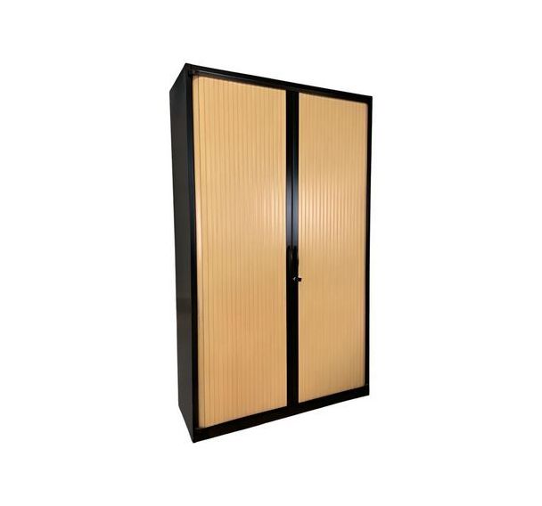Armoire reconditionnée haute à rideaux - Steelcase