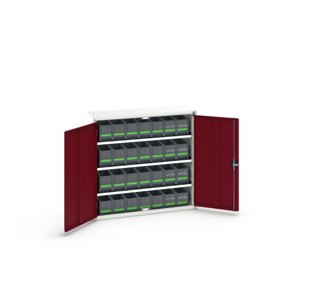 Armoire verso avec 16 bacs - Hauteur 1 m - Bott