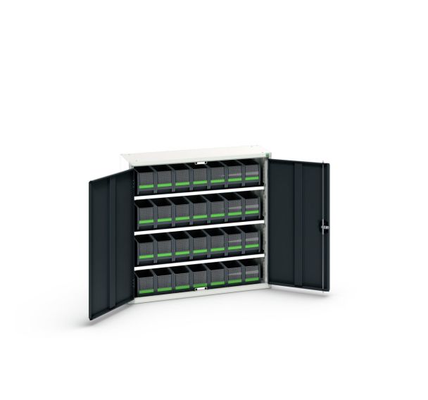 Armoire verso avec 28 bacs - Hauteur 1 m - Bott