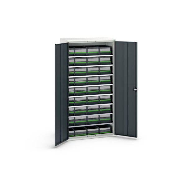 Armoire verso avec 36 bacs - Hauteur 2 m - Bott