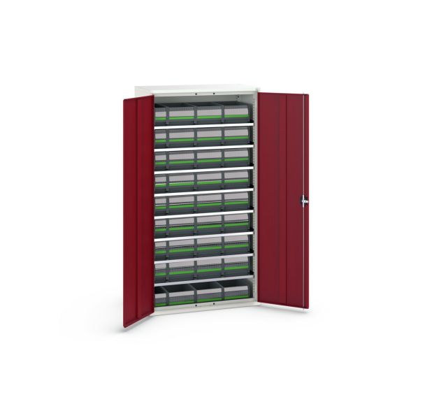 Armoire verso avec 63 bacs - Hauteur 2 m - Bott