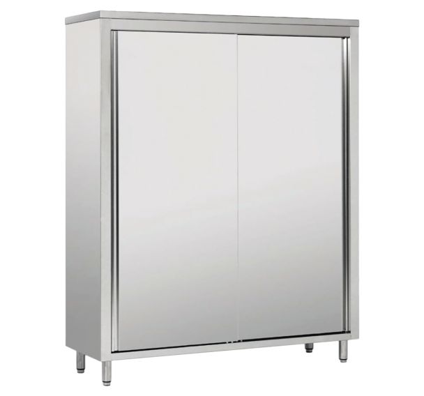 Armoire verticale avec 2 portes coulissantes gamme 600 - Tecnox