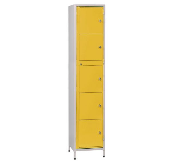 Armoire visitable Gamma avec pieds 1 colonne - Manutan Expert