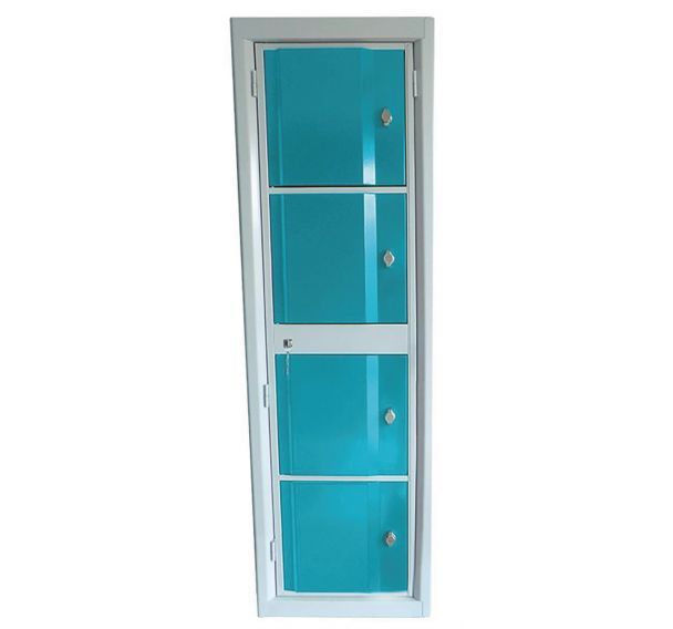 Armoire visitable Omega sans pieds 1 colonne - Manutan Expert