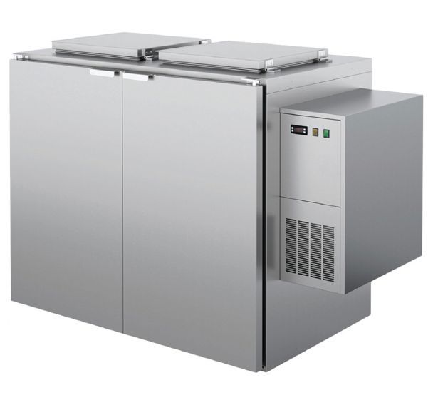 Armoires réfrigérées pour conteneurs à déchets- WTS-R-DX-1