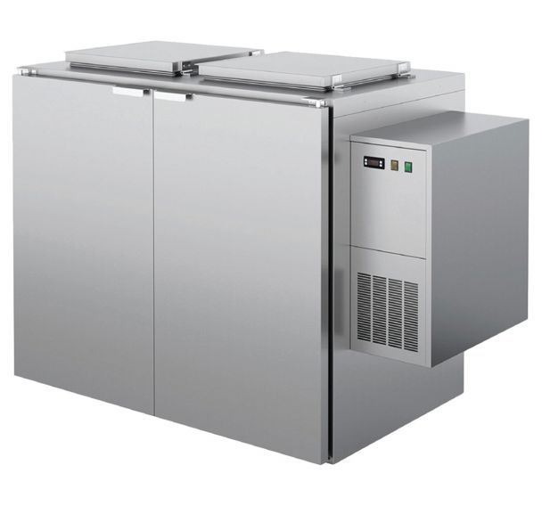Armoires réfrigérées pour conteneurs à déchets- WTS-R-DX-2