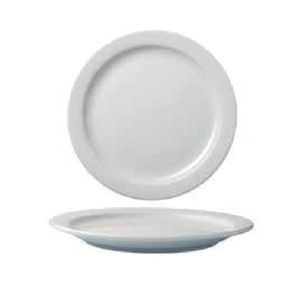 Assiette creuse en porcelaine ø20,5 cm blanc-Clery