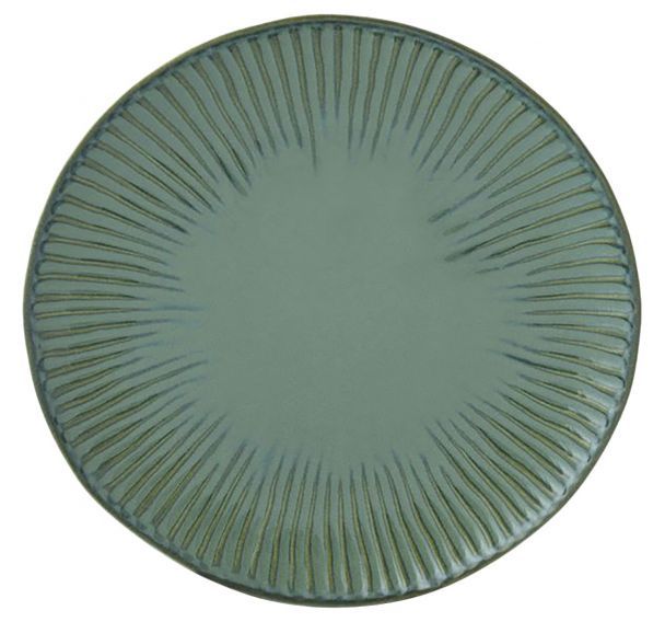 Assiette plate Ø26 cm verte-Gallery - Easy Life