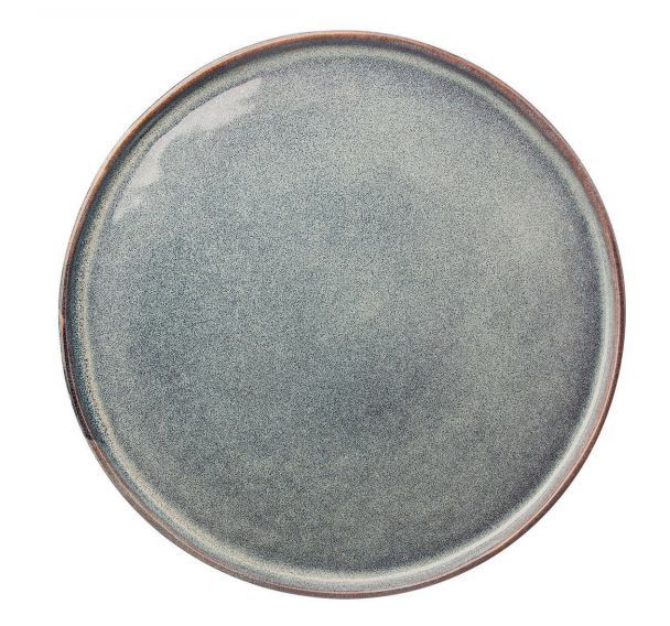 Assiette plate en grès-Maui