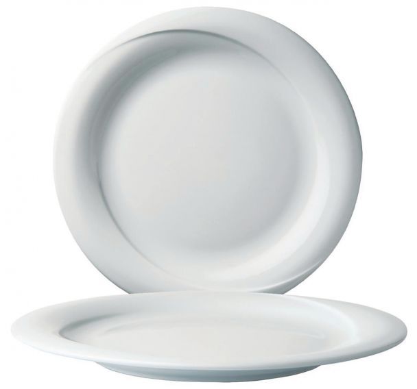 Assiette plate en porcelaine-X Tanbul