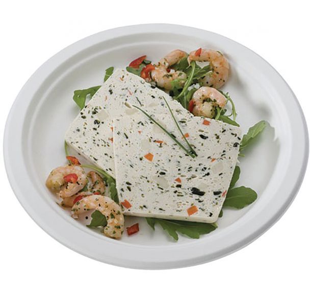 Assiette ronde bagasse 18cm x10