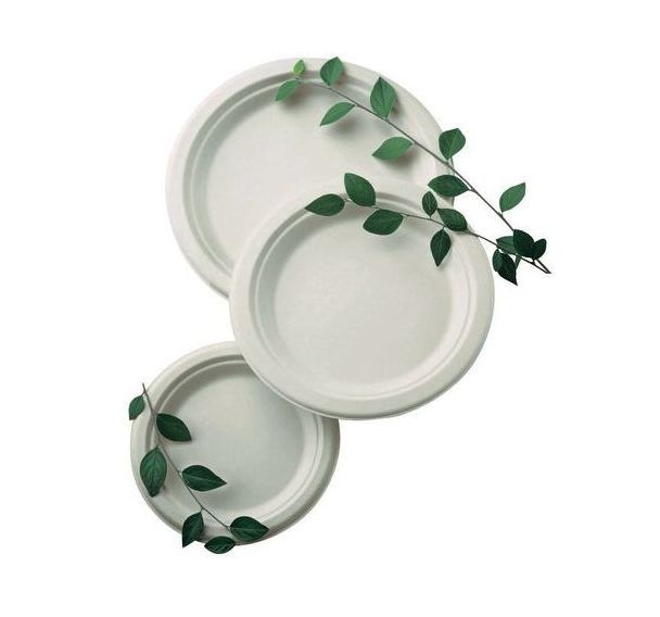 Assiettes plates fibre_Matfer