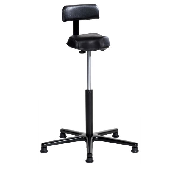 Assis debout LM2029 piétement aluminium sur patins