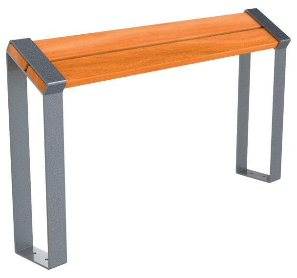 Assis debout Montreuil bois/acier