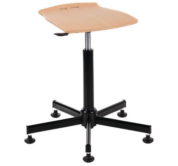 Assis debout bois assise hauteur 52 à 76 cm