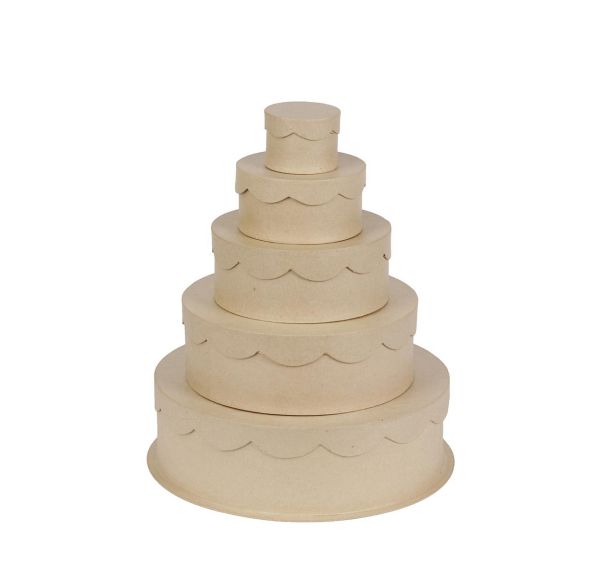 Assort 5 boîtes cérémonies 8x6/35x10cm