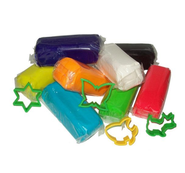 Assortiment 12 pains 167g pâte à jouer – Coul complémentaires