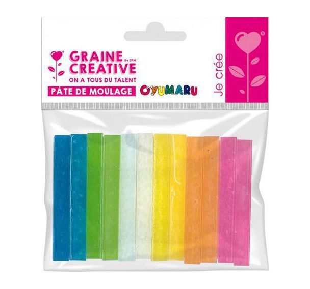 Assortiment 12 pâtes à mouler