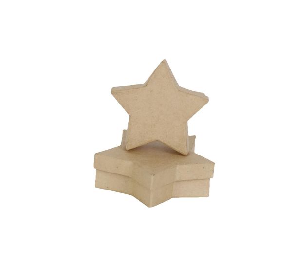 Assortiment 2 boîtes étoiles 10x3/12x3cm (Lot de 10)