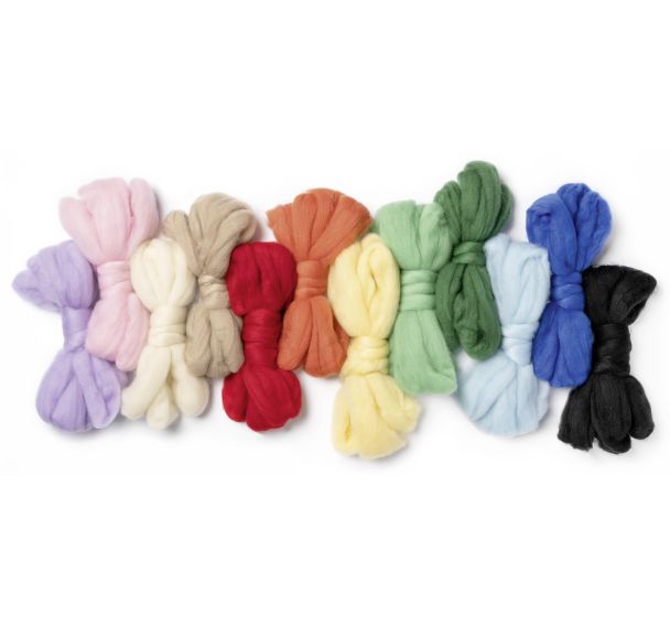 Assortiment 350gr écheveau laine synthétique