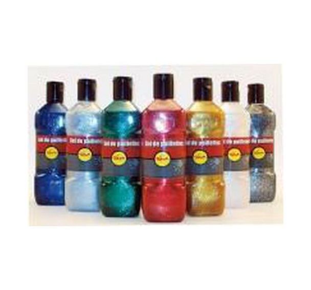 Assortiment 5 flacons 250ml gel pailleté Pichon