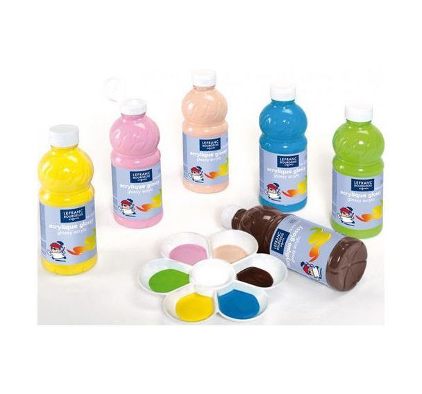 Assortiment 6 flacons 500 ml Glossy Lefranc & Bourgeois