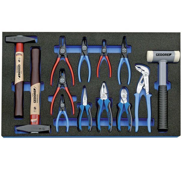 Assortiment d'outils dans le module Check-Tool, 13 pcs