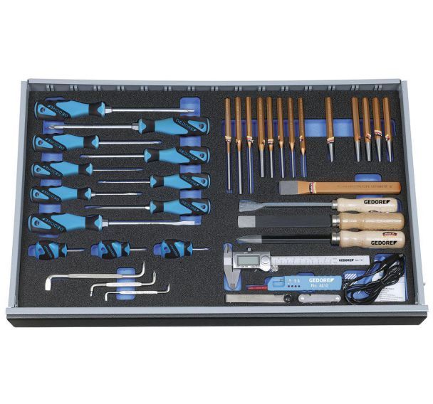 Assortiment d'outils dans le module Check-Tool 36 pcs