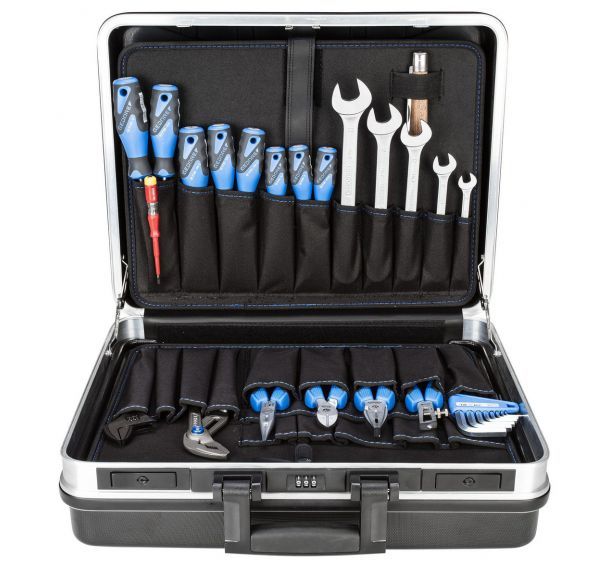 Assortiment d'outils en caisse 74 pcs.