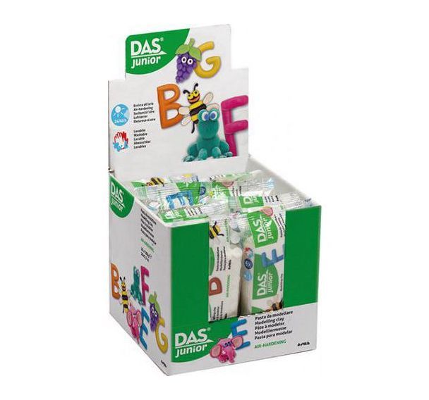 Assortiment de 10 sachets 100g pâte à modeler DAS color
