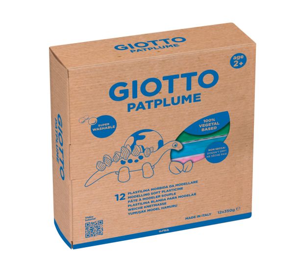 Assortiment de 12 pains 350 g Patplume Giotto