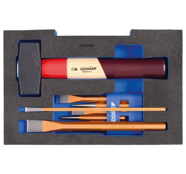 Assortiment de burins dans le module 1/2 L-BOXX 136
