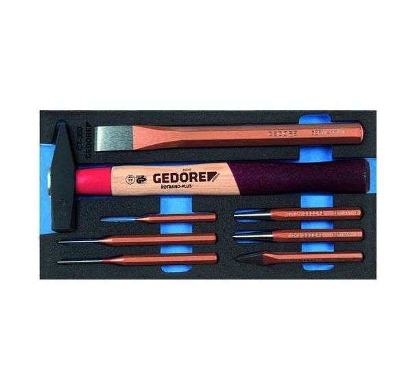 Assortiment de burins dans le module Check-Tool