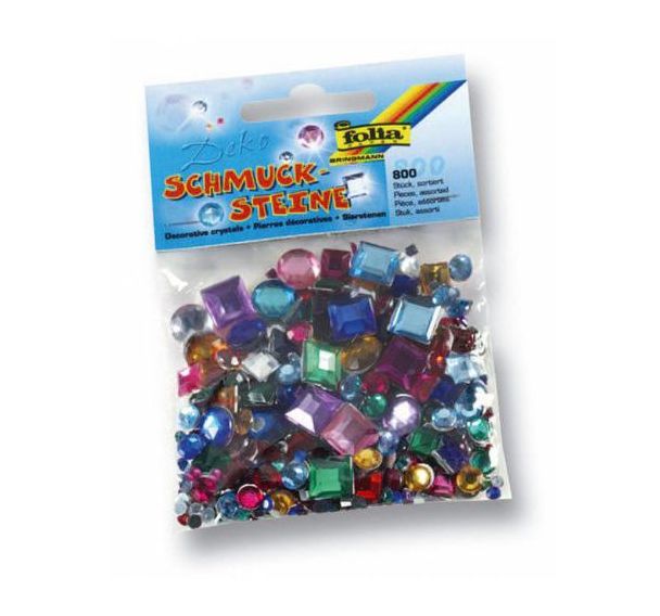 Assortiment de pierres précieuses à coller