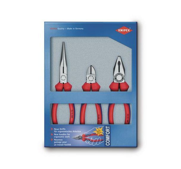 Assortiment de pinces pour monteur - 3 pièces