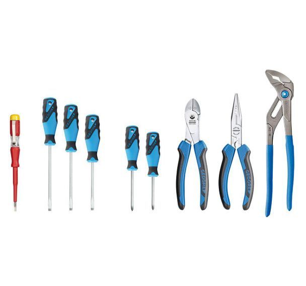 Assortiment de pinces/visseuses pour la carte à outils ET-1100 W