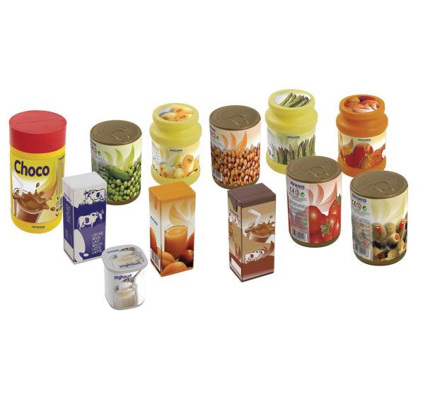 Assortiment produit d'épicerie 12 éléments