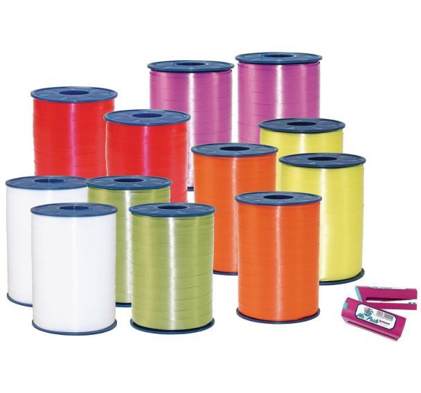 Assortiment rubans cadeau + 1 coupe-ruban offert !