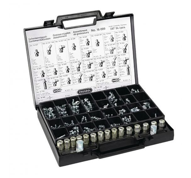 Assortiments de graisseurs, 387 pièces