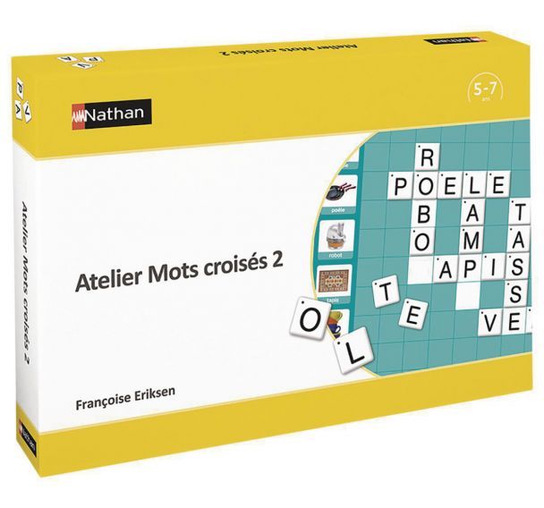 Atelier Mots croisés 2 pour 2 enfants