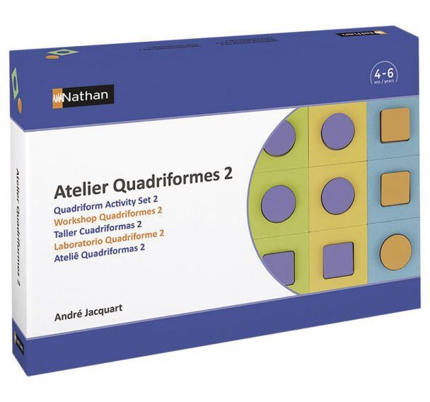 Atelier Quadriformes 2 repérer une suite pour 2 enfants