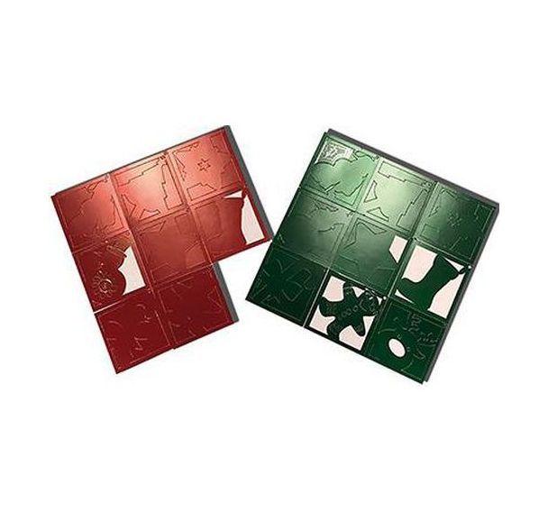 Atelier noël de cartes à gratter + 6 bâtonnets OFFERTS