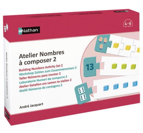 Atelier nombres à composer 2 pour 2 enfants