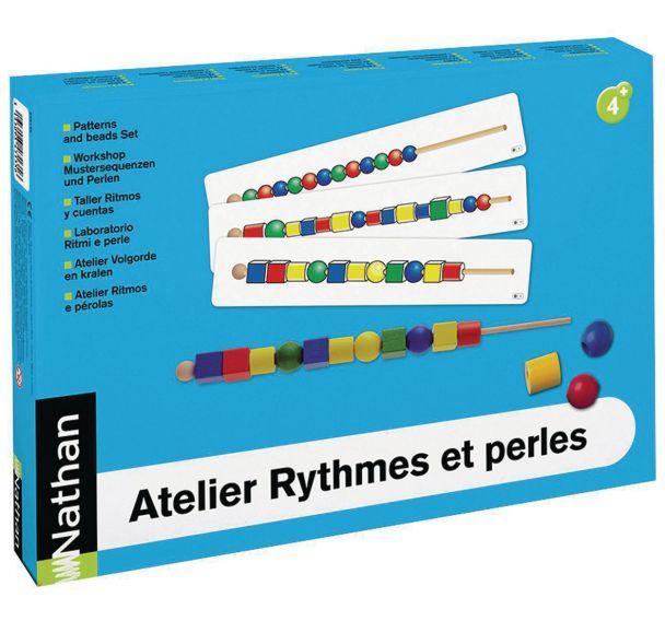 Atelier rythmes et perles pour 2 enfants